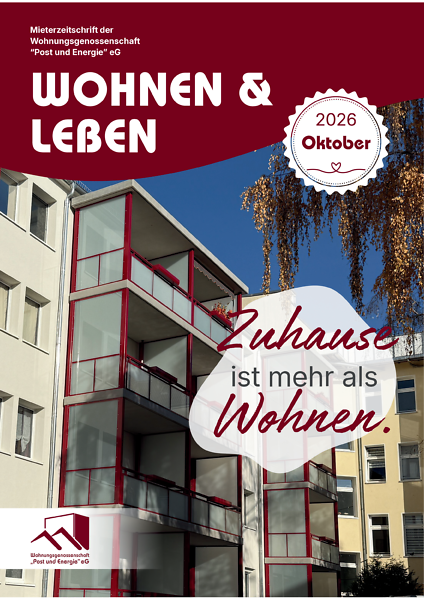 Mieterzeitung Oktober 2026 lesen